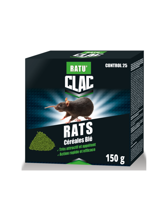 Clac raticide rats cereales 150g - clac