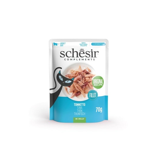 Gelee thon - schesir chat 70 g