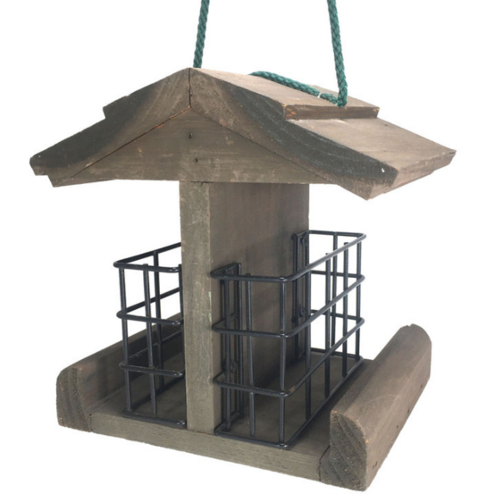 Mangeoire avec paniers métallique