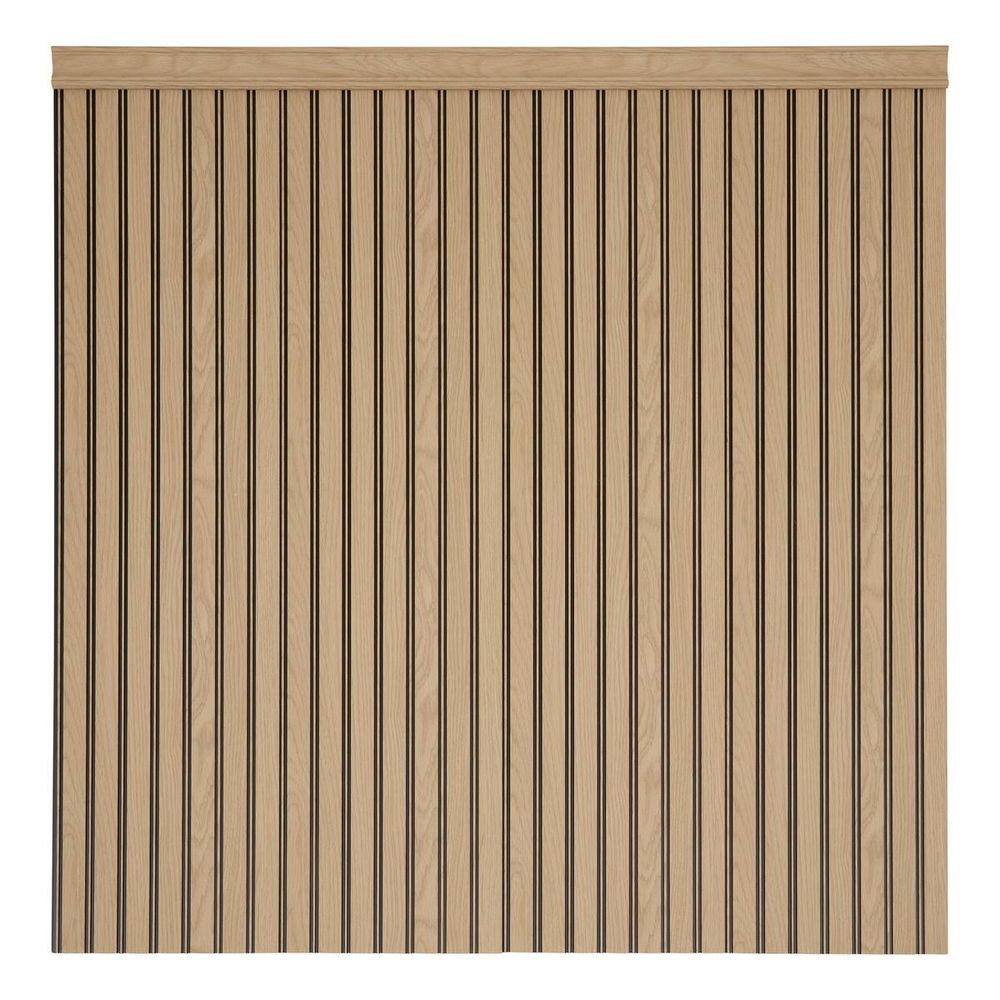 Lot de 4 panneaux soubassement beny rectangulaire 24x100cm beige