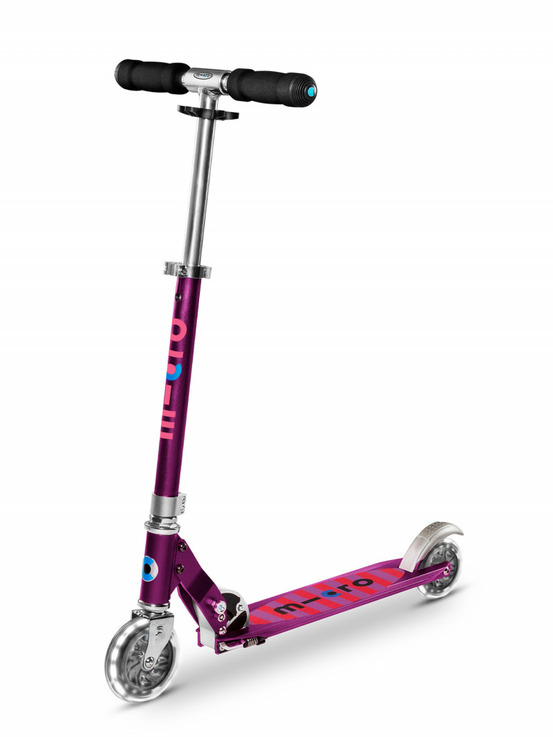 Trottinette sprite led - violet