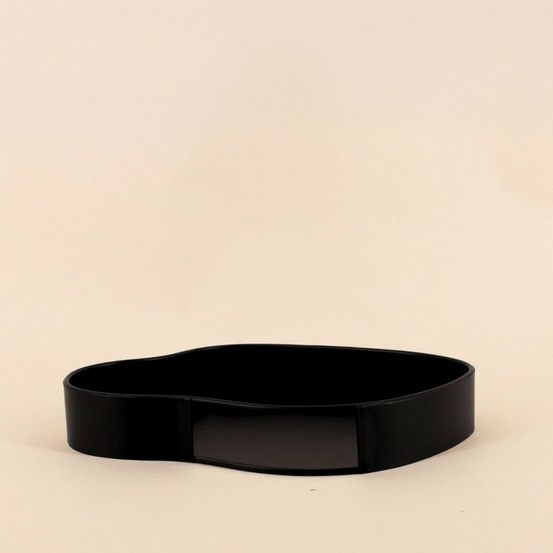 Plateau organique en métal 27cm