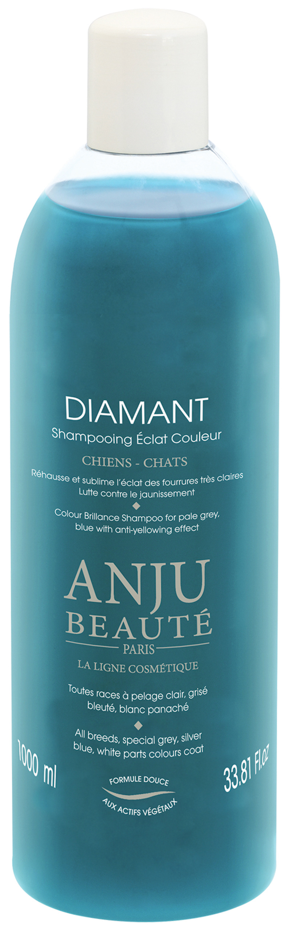 Shampooing eclat diamant anju beauté : 1 litre