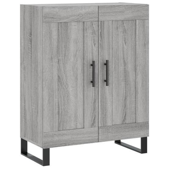 Buffet bahut commode armoire meuble de rangement organisateur cuisine salle de séjour salon sonoma 69,5 x 34 x 90 cm bois d'i