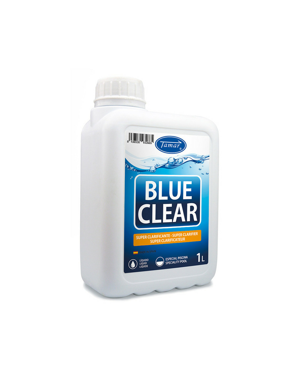 Blue clear super clarifiant 1 litre - tamar