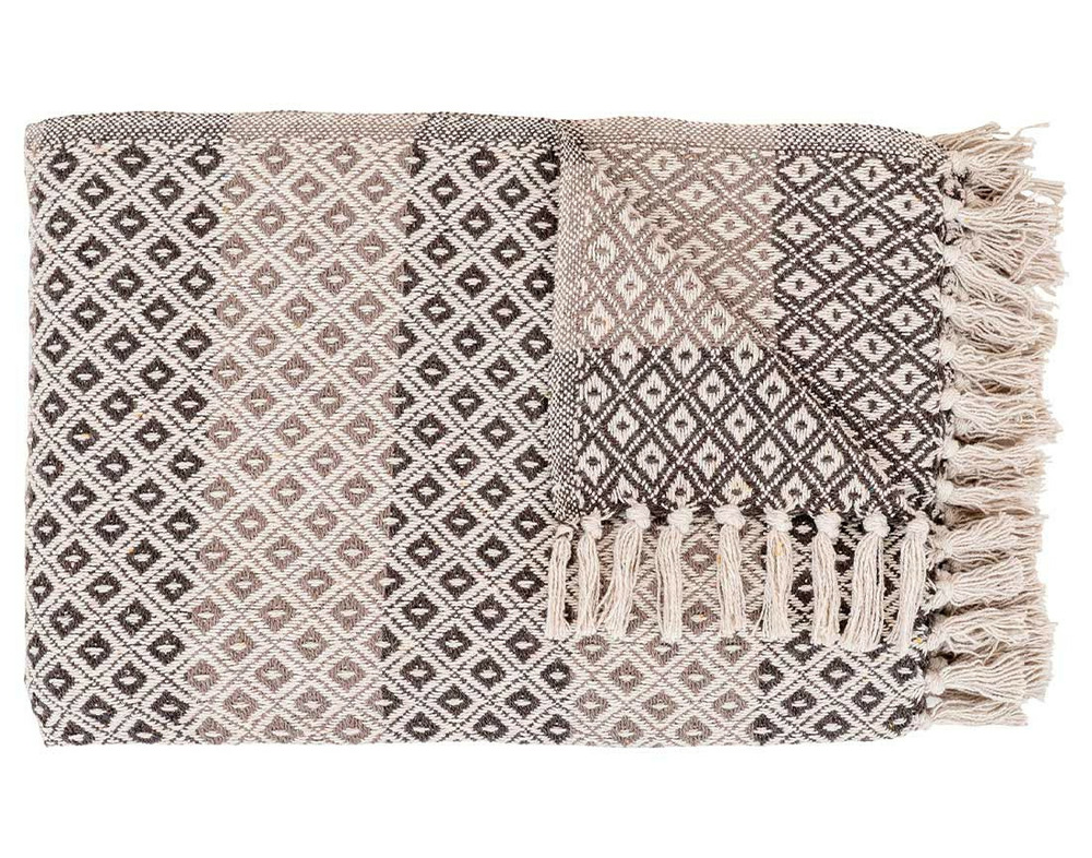 Martina - plaid - 130x180 cm - en coton recyclé