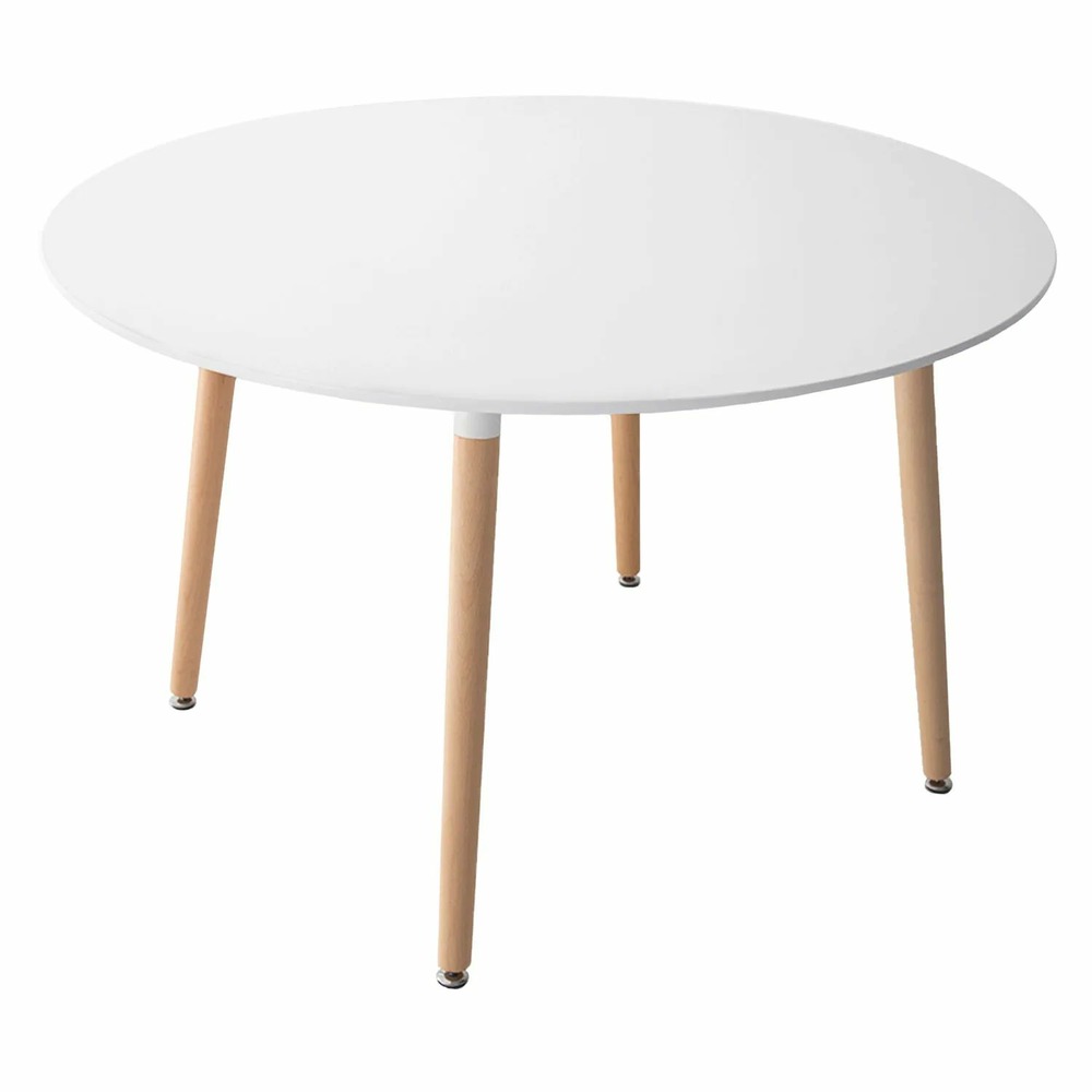 Senja - table ronde 120 cm - 4 personnes - design épuré et chaleureux ...