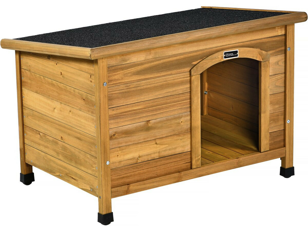 Niche pour chien en bois 