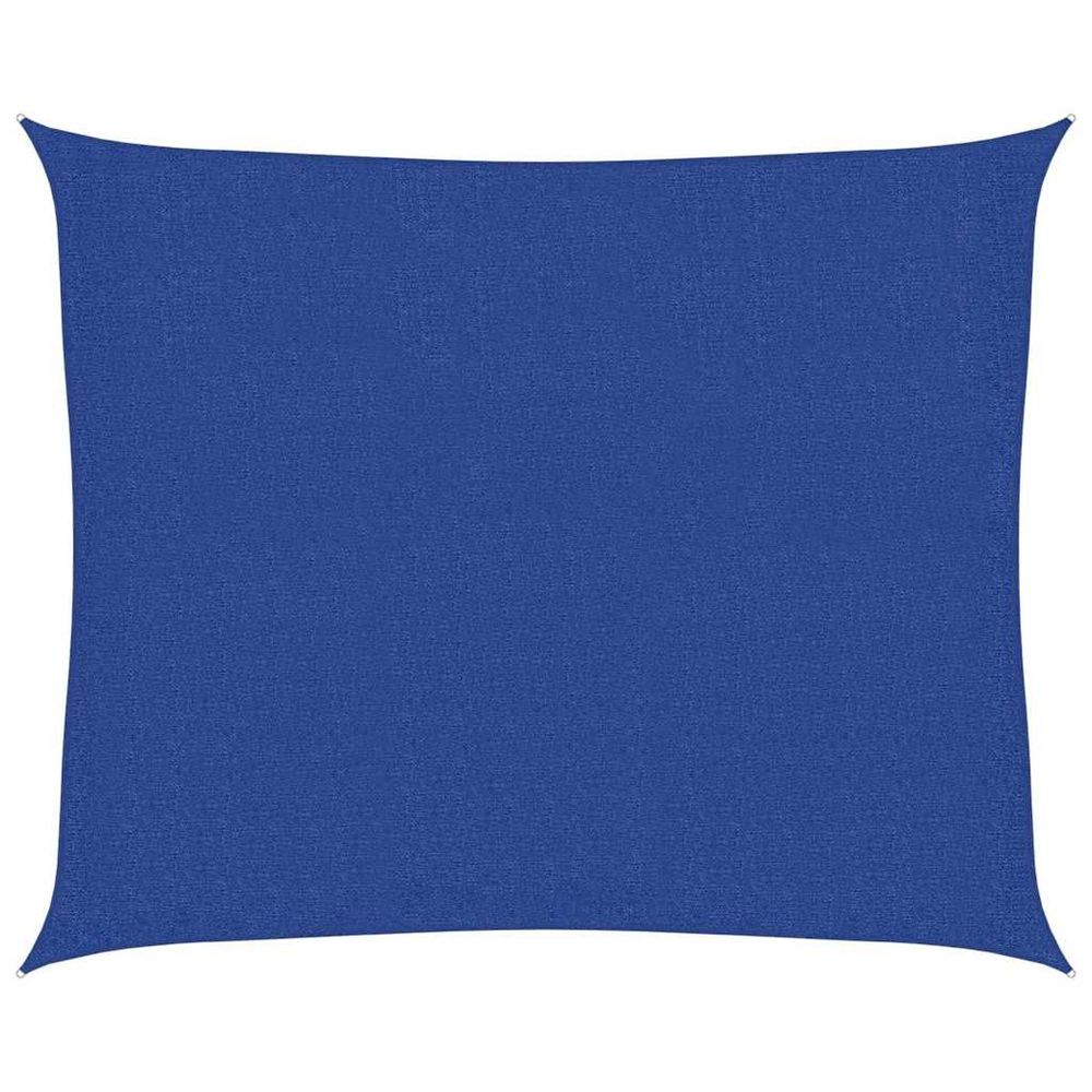 Voile d'ombrage 160 g/m² bleu 2,5x3 m pehd