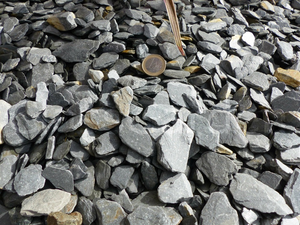 Paillage ardoise gris 10-30 - vrac big bag - 500 kg