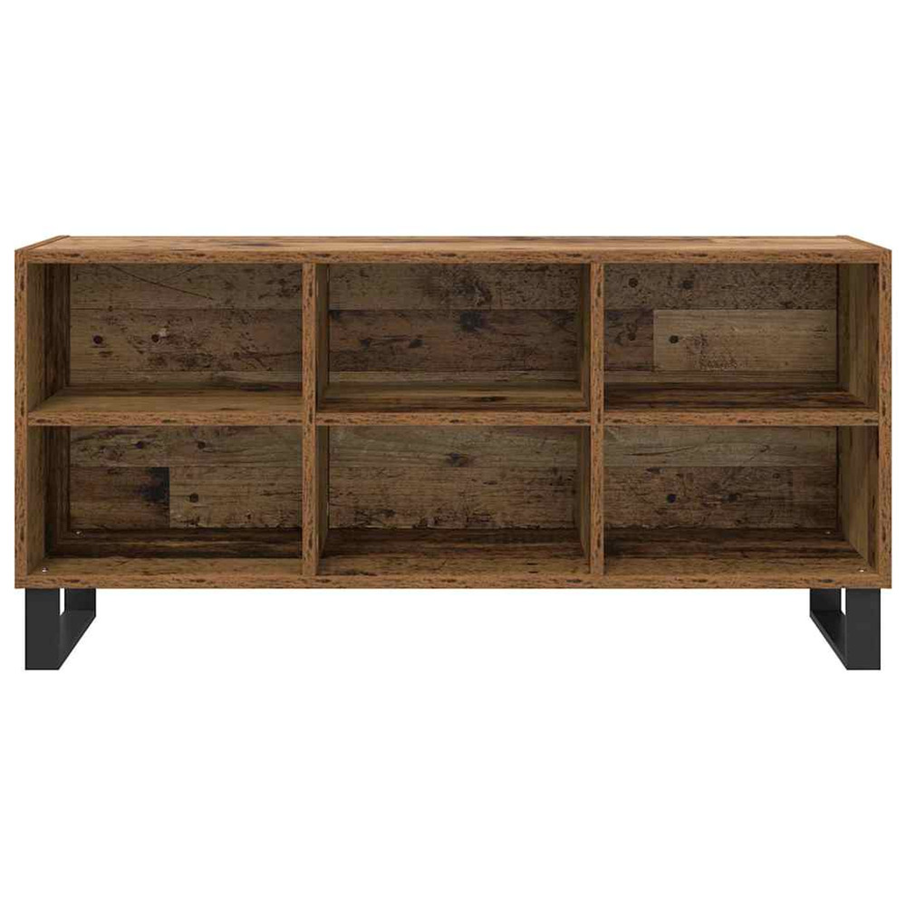 Meuble tv bois ancien 103,5 x 30 x 50 cm bois d'ingénierie