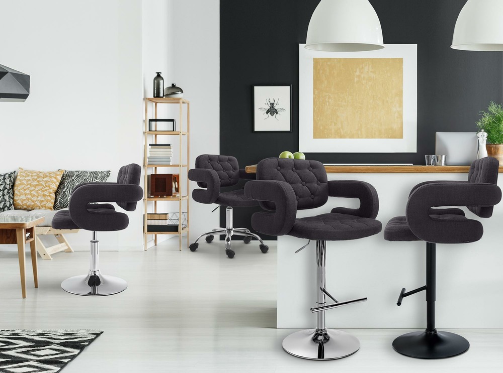 Chaise longue dublin en tissu