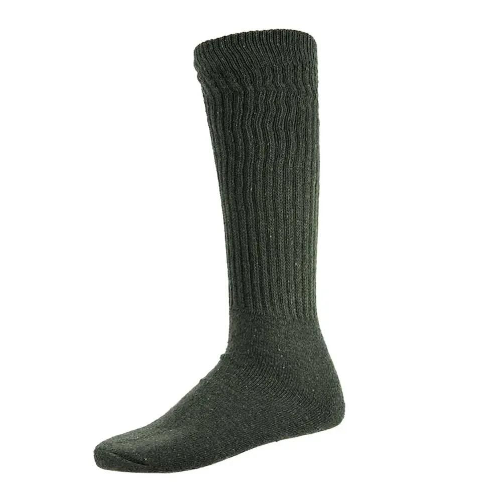 3 paires de chaussettes hautes kaki