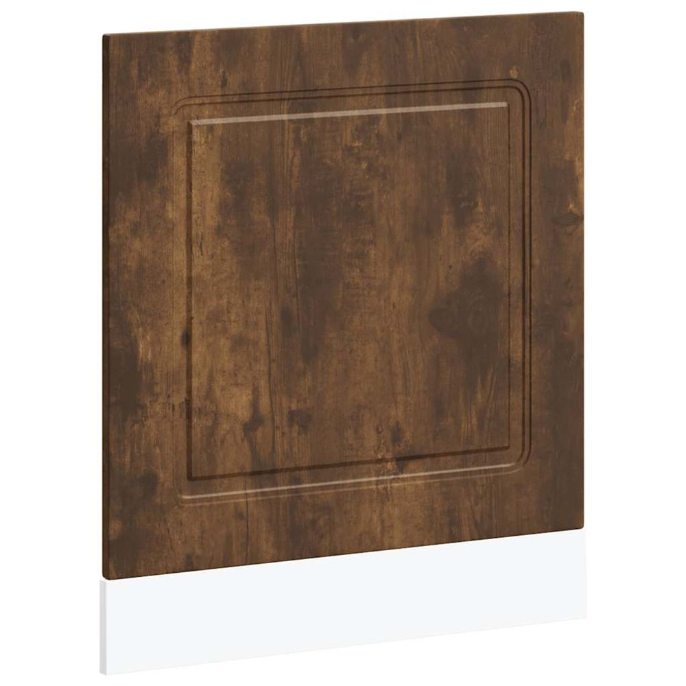 Panneau de lave-vaisselle kalmar chêne fumé 60x1,5x57 cm