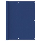 Écran de balcon bleu 120x300 cm tissu oxford