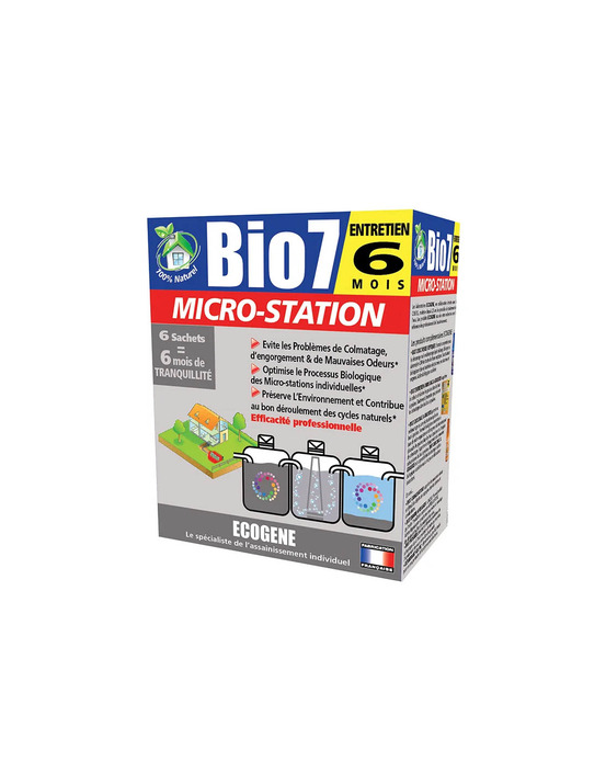 Bio7 entretien micro-station 480 g - bio 7