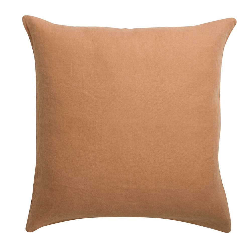 Taie d'oreiller kala cannelle 65 x 65 cm