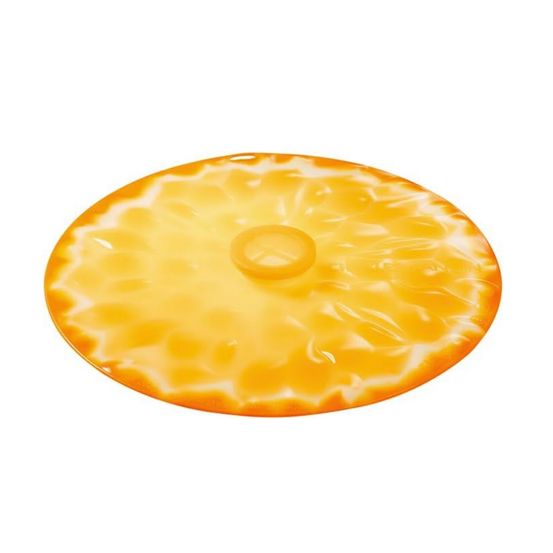 Couvercle en silicone 28cm orange - 10521
