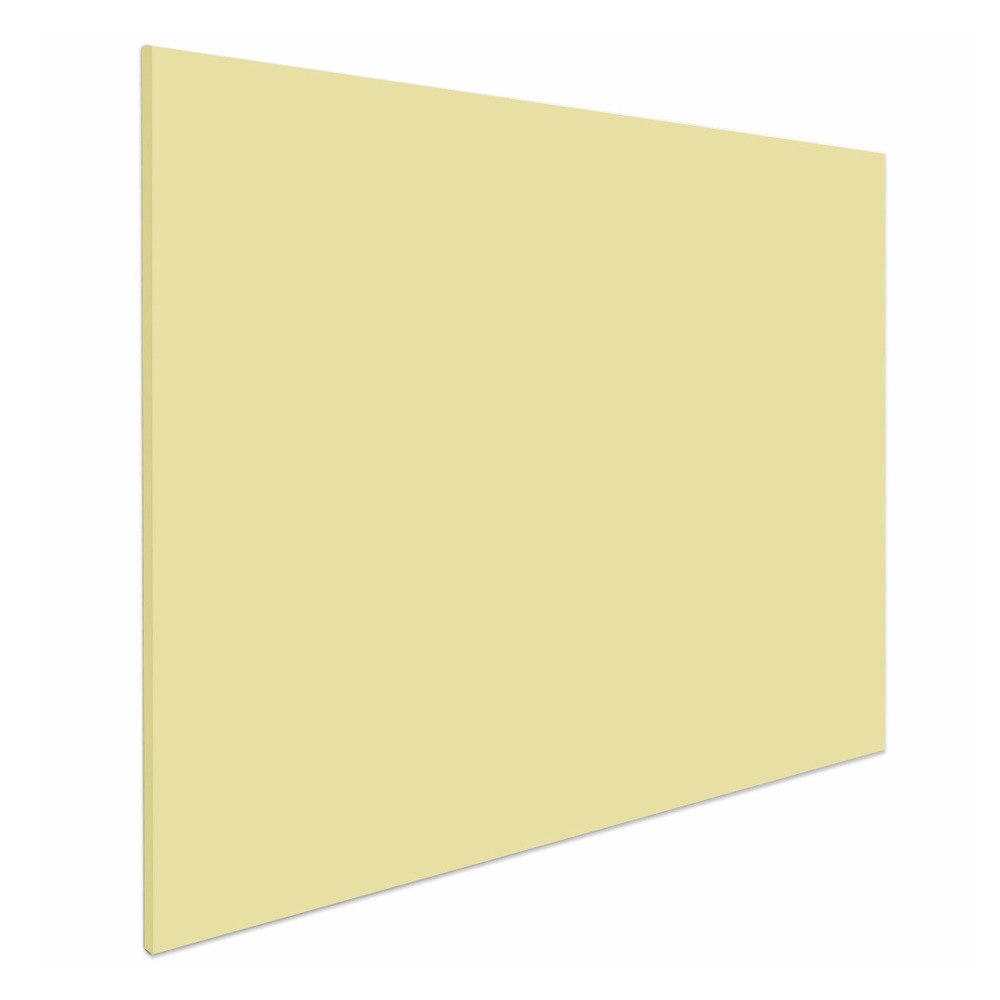 Tableau blanc sans cadre - 60x90 cm - taupe calcaire