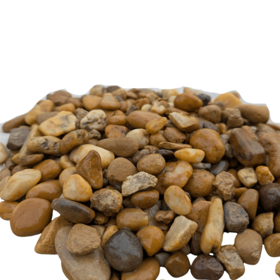 Galet jaune 10/16 mm – lot 10 sacs +/- 25 kg