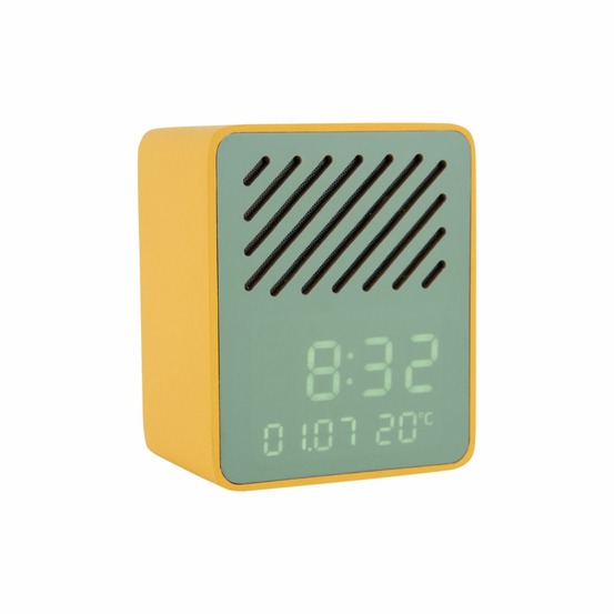 Réveil haut-parleur bluetooth funky vibes