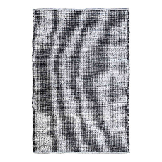 Tapis en coton imprimé marron clair 200 x 300 cm