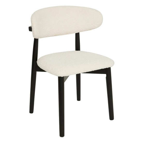 Lot de 2 chaise en bois boucle