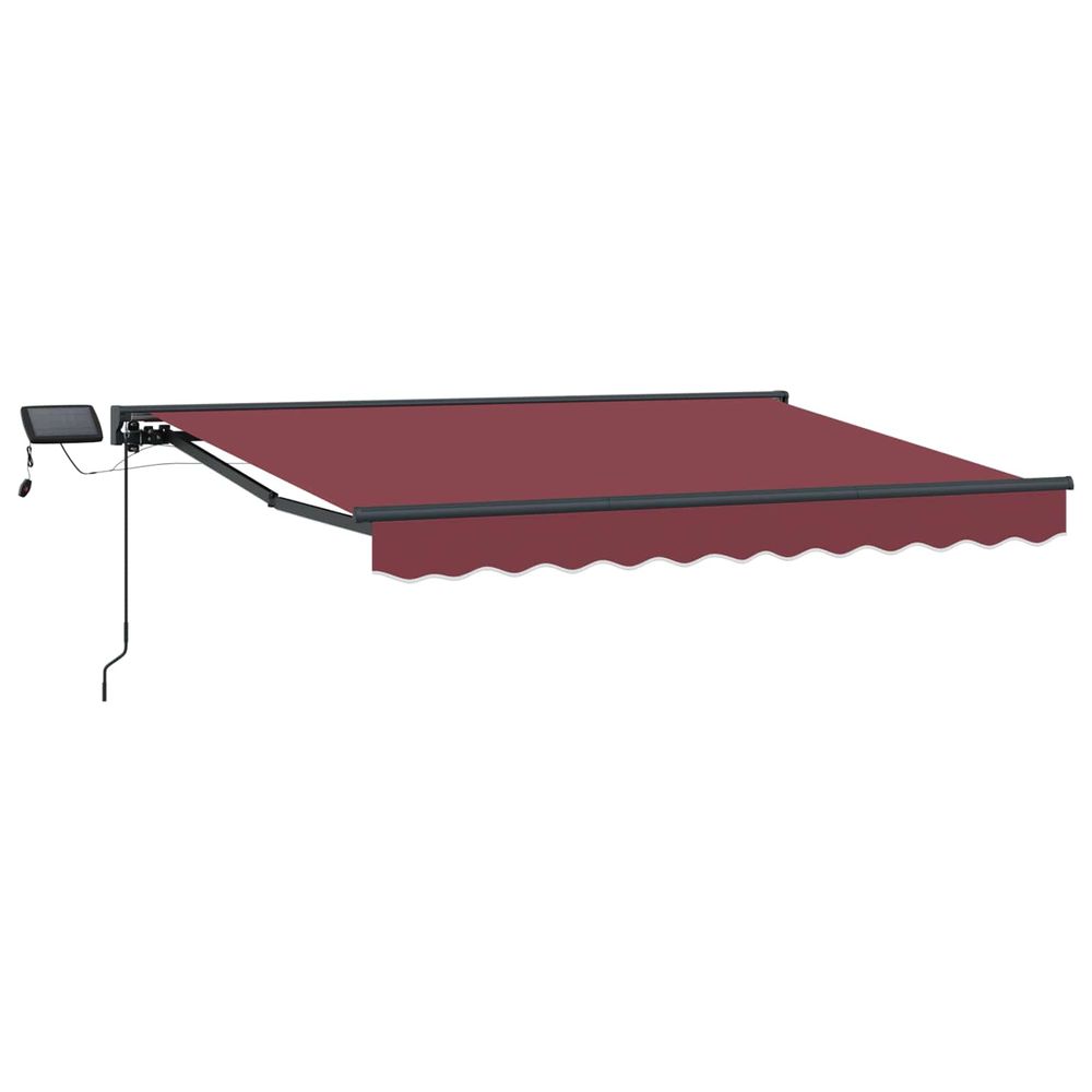 Cadre de store manuel avec leds 2,5 x 2 m