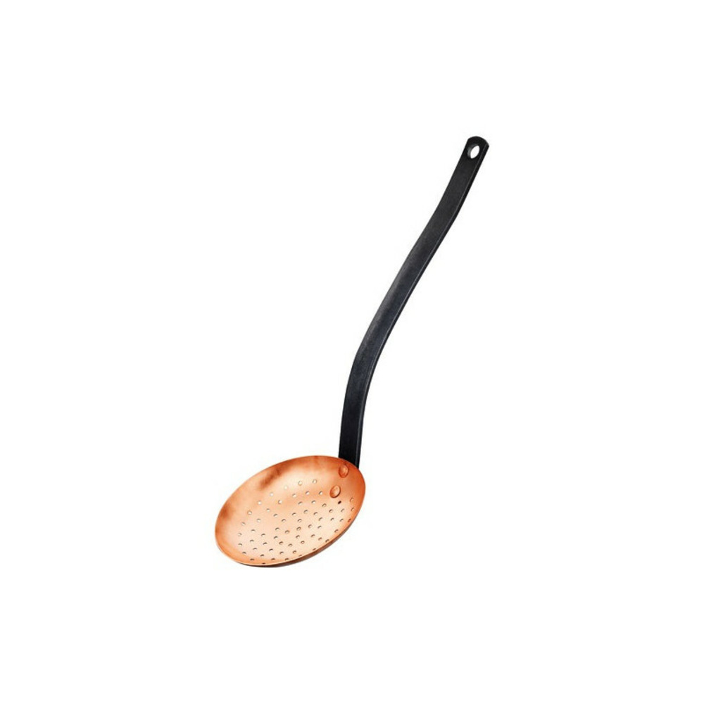 Ecumoire cuivre manche fer plat nature et saveurs - 212112