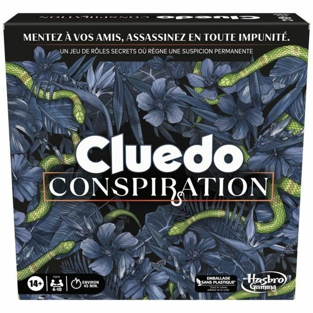 Jeu de société cluedo conspiration 4 à 10 joueurs
