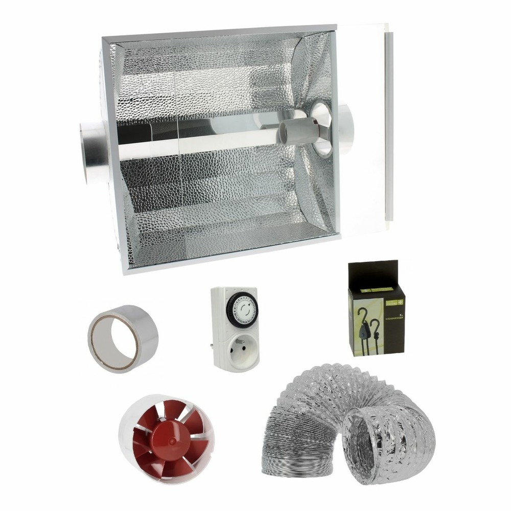 Pack réflecteur vitré + extracteur diamètre 125mm