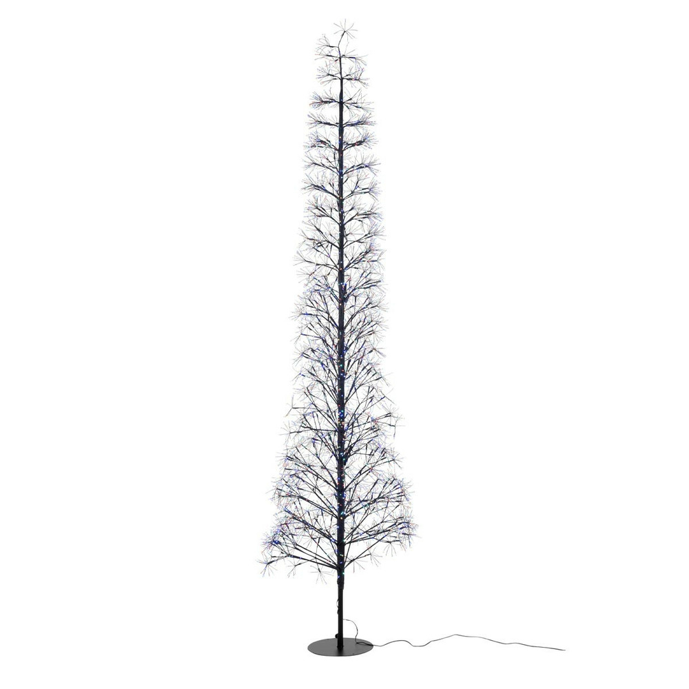 Sapin à led en métal 