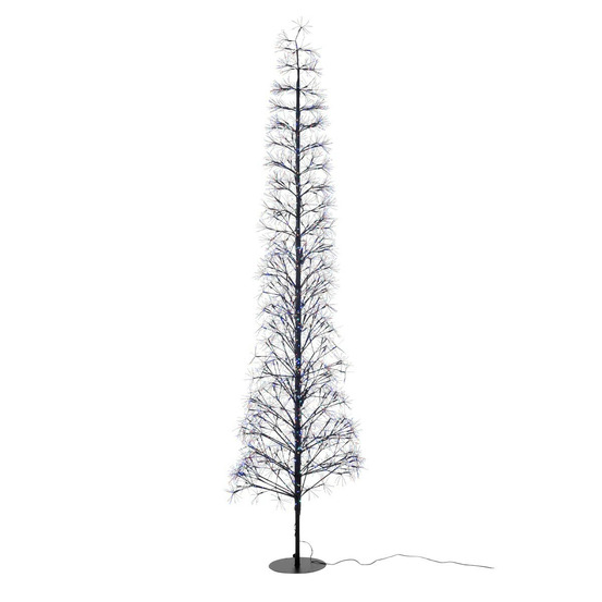 Sapin à led en métal