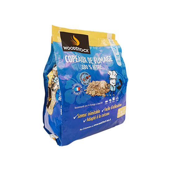Copeaux de fumage woodstock - sac de 1 kg
