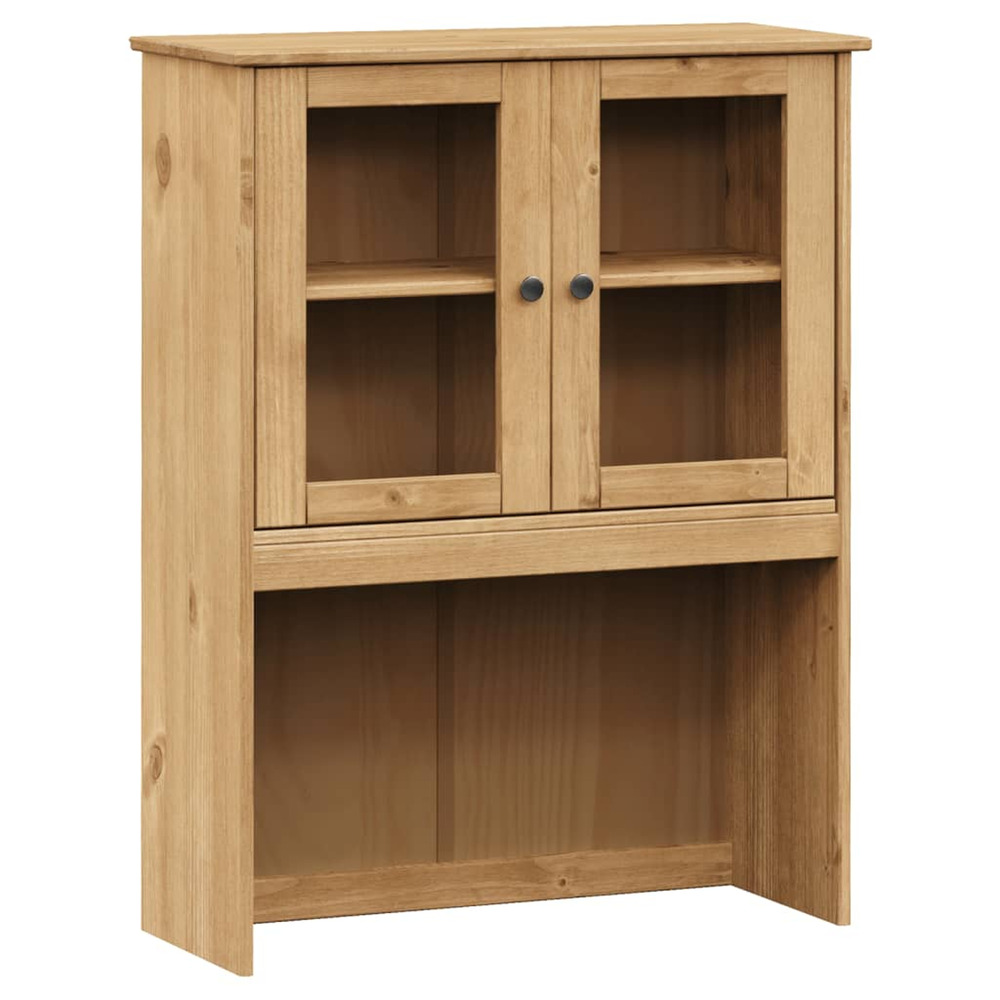 Dessus de commode vigo 78x30x100 cm bois massif de pin