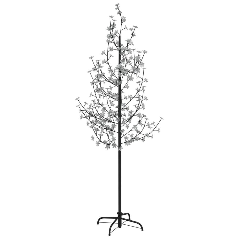 Arbre lumineux 180 cm cerisier en fleur 600 LED blanc chaud pour extérieur