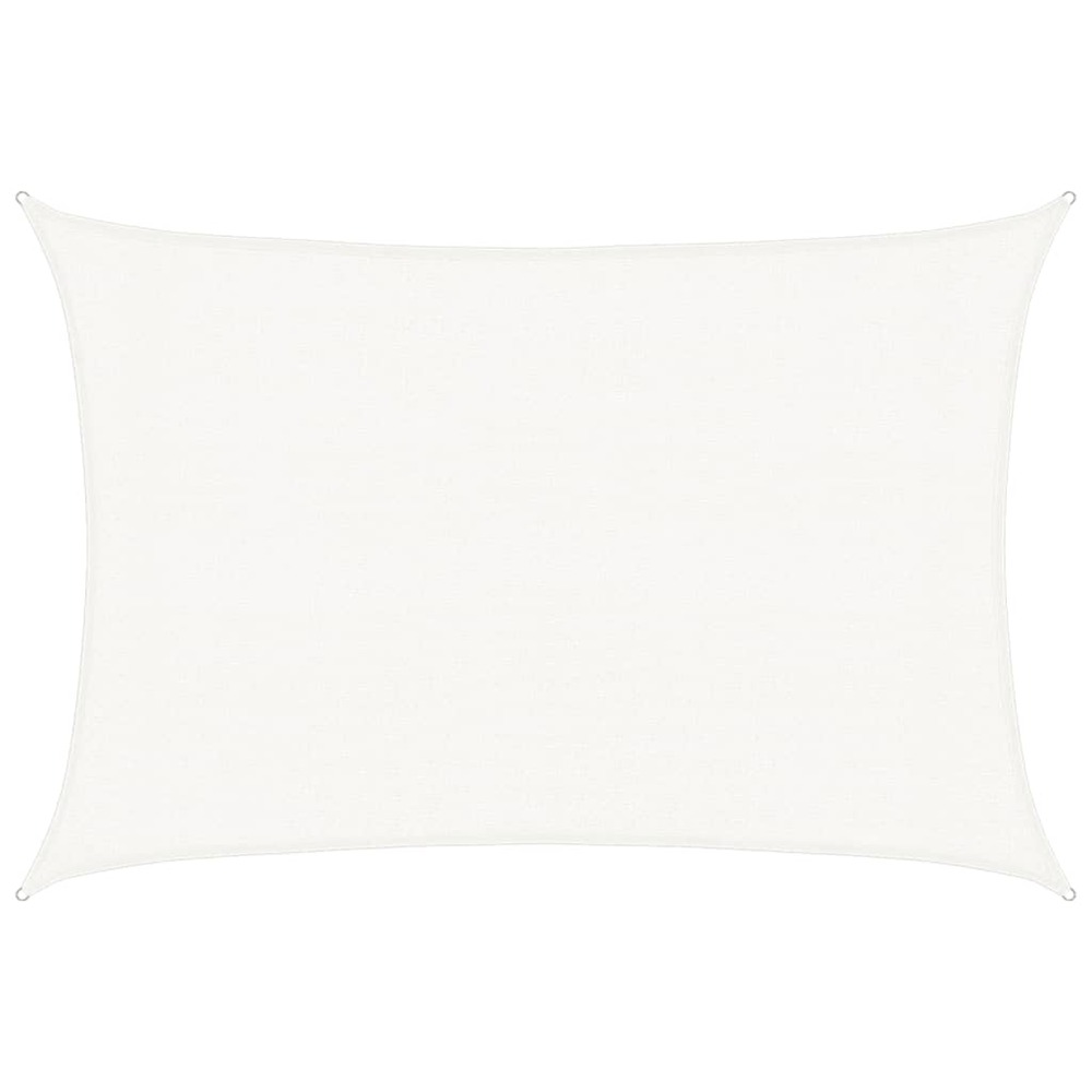 Voile d'ombrage 160 g/m² blanc 3x4,5 m pehd