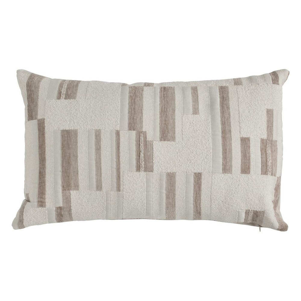 Coussin calix beige lin 50x30cm