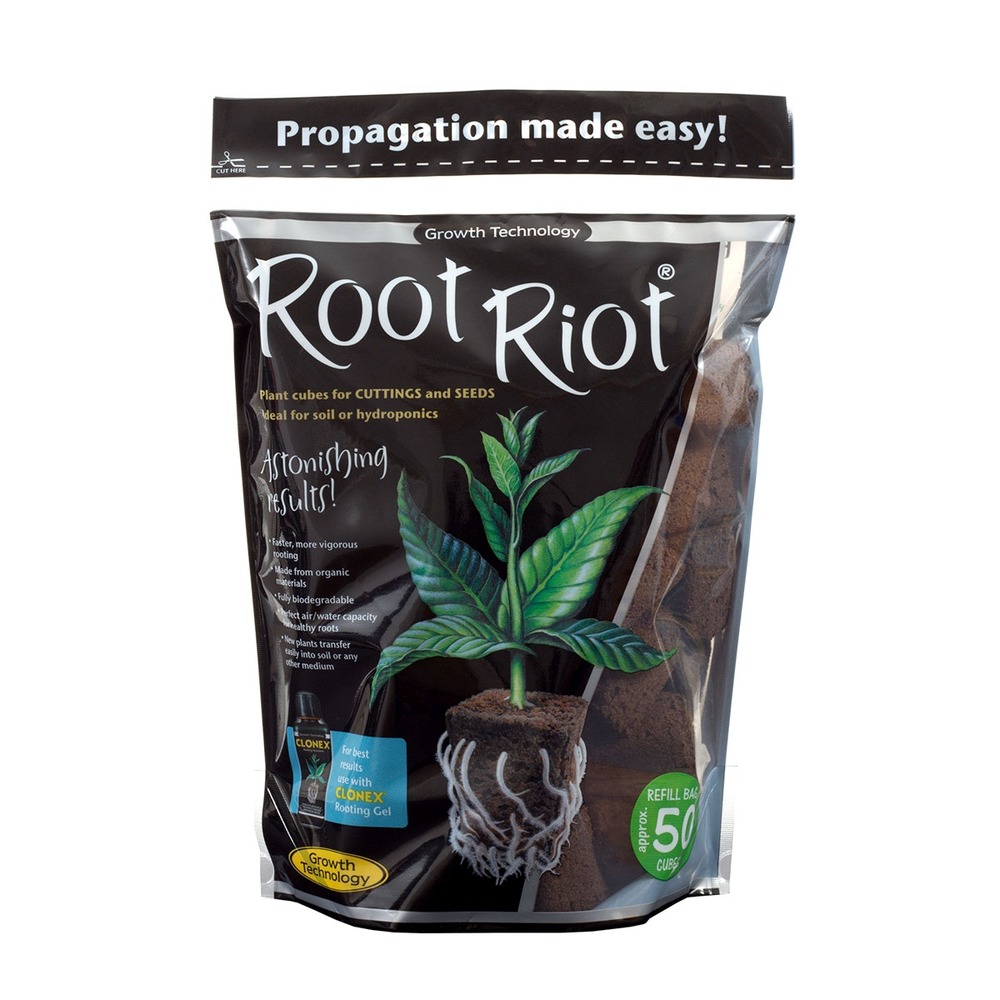 Root riot sac de 50 bouchons de bouturage