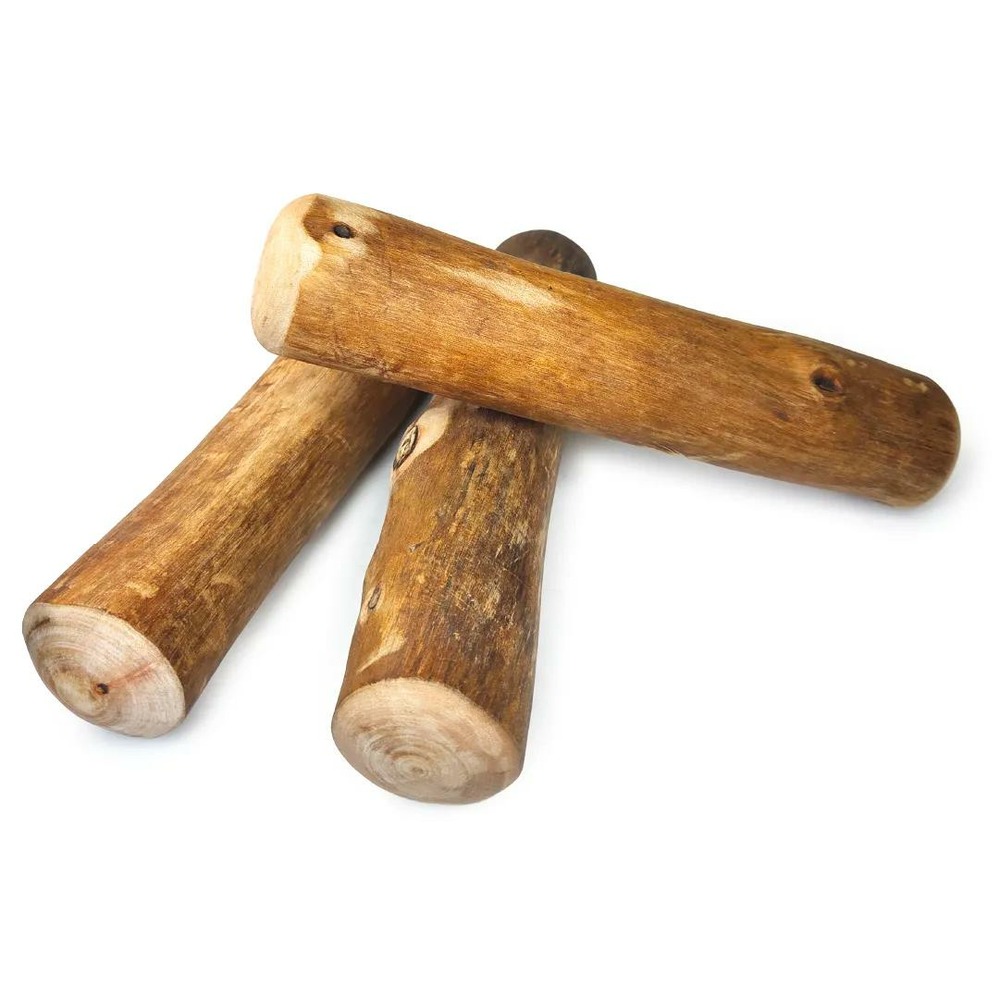 Pack découverte (3 bâtons) à mâcher en bois de cannelle de java, taille l, jouet exclusif et parfumé pour grand chien (16-22kg)
