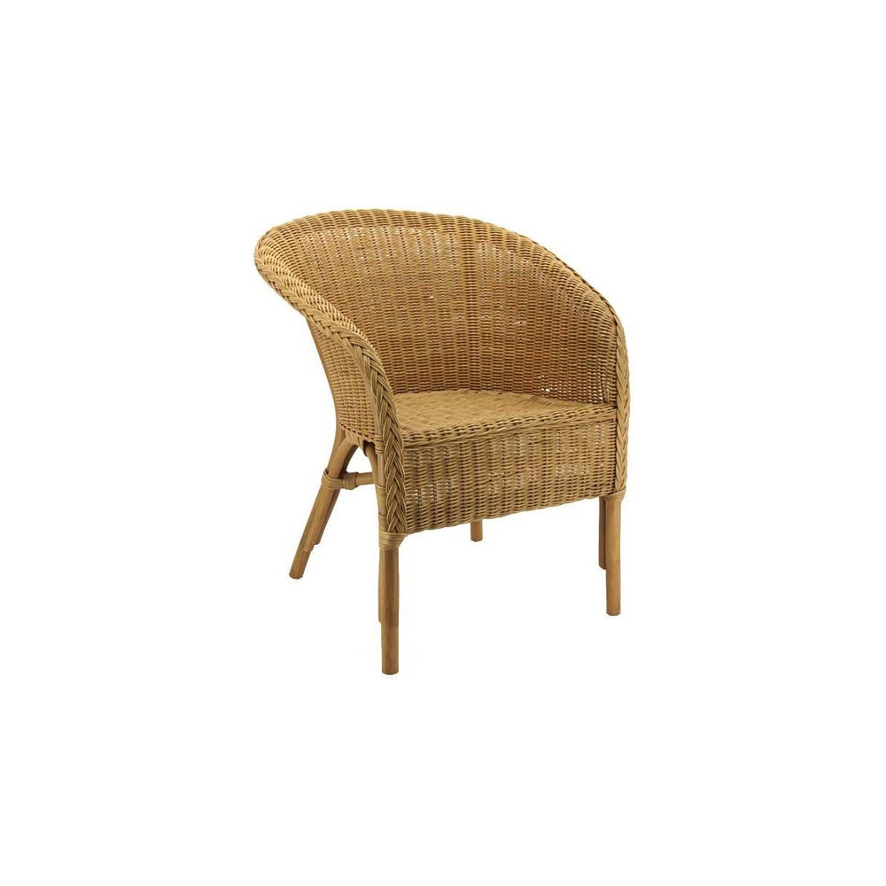 Fauteuil moelle de rotin coïncidence