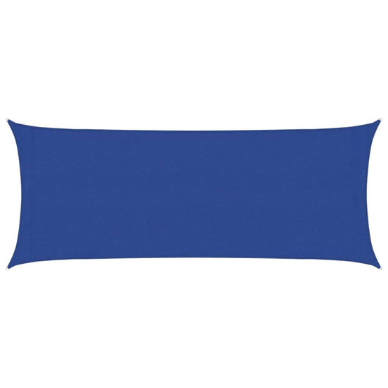 Voile d'ombrage 160 g/m² bleu 2x4,5 m pehd