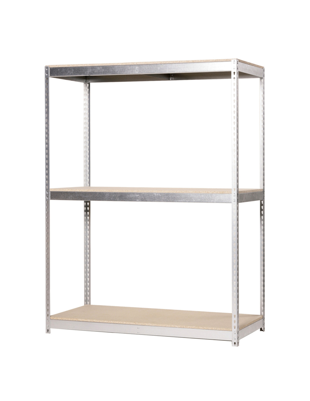 Etagère sans vis simonforte 2106-3 chipboard galva/bois galva/bois 2000x2100x600 - simonrack