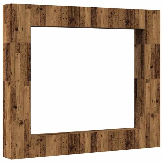 Ensemble de meuble tv mural 8 pcs vieux bois bois d'ingénierie