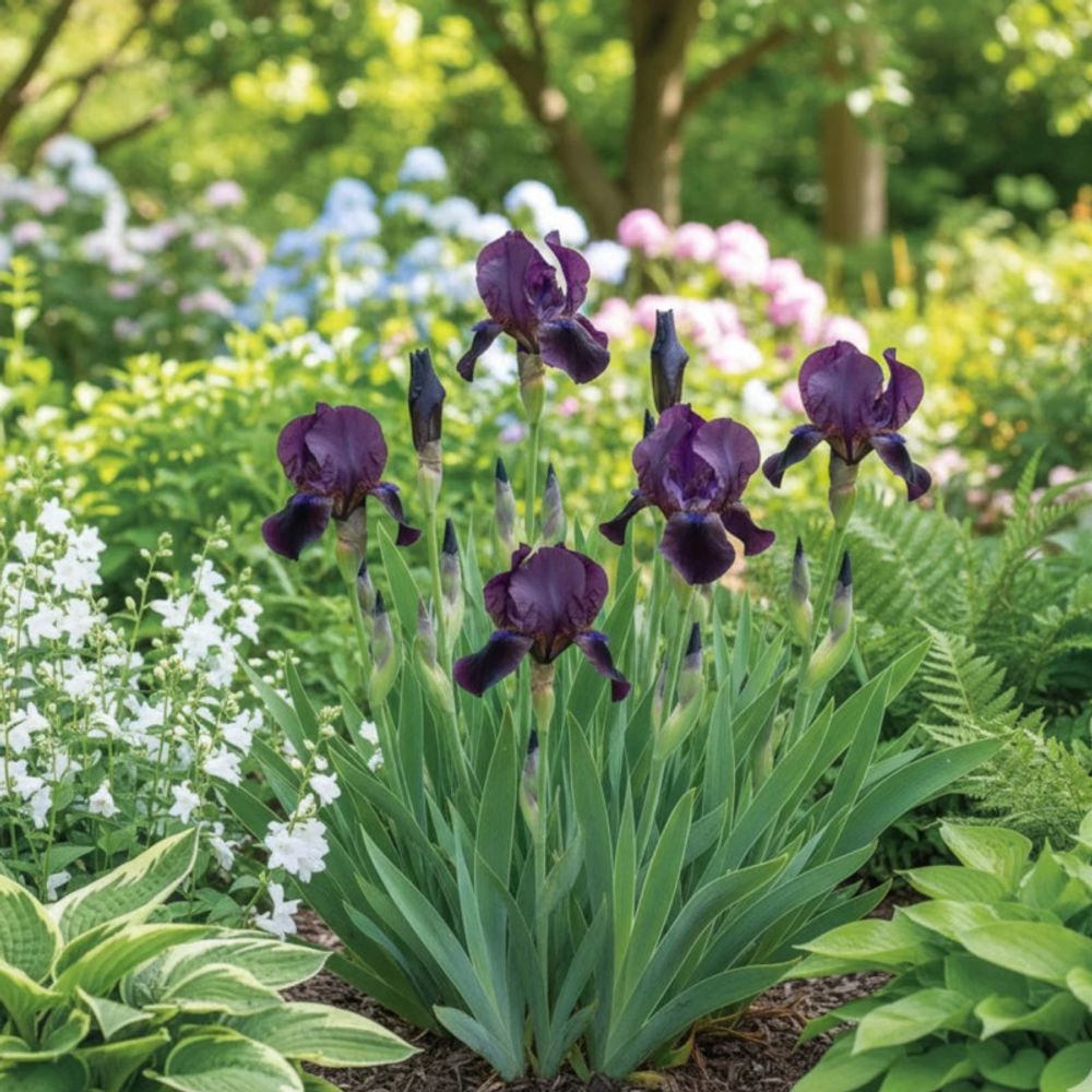 Iris nain lilliput bingo godet - 5/20 cm