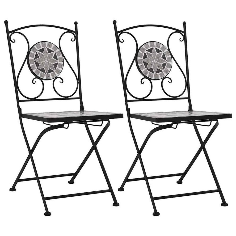 CHAISES DE BISTROT MOSAIQUE 2-(870039)