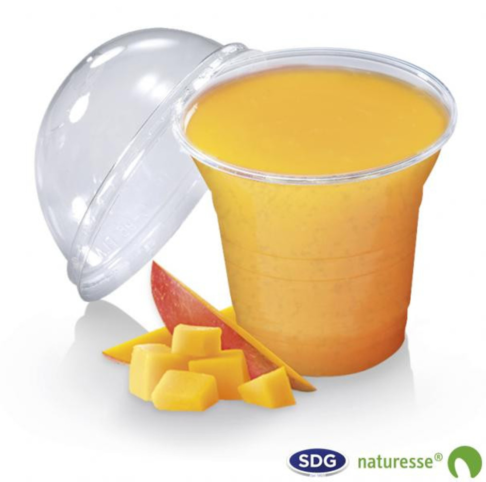 Verre pla compostable shaker 200 à 400 ml - sdg - lot de 1000
