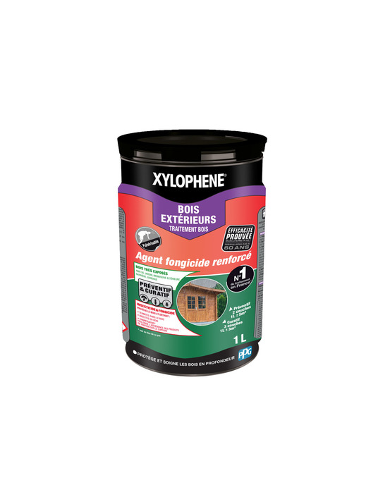 Traitement insecticide fongicide bois extérieurs 1 litre - xylophene
