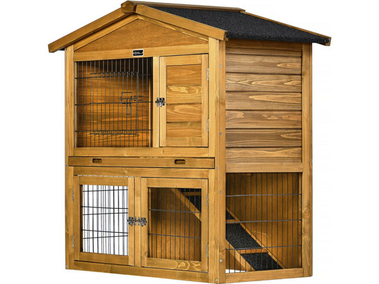 Clapier poulailler en bois