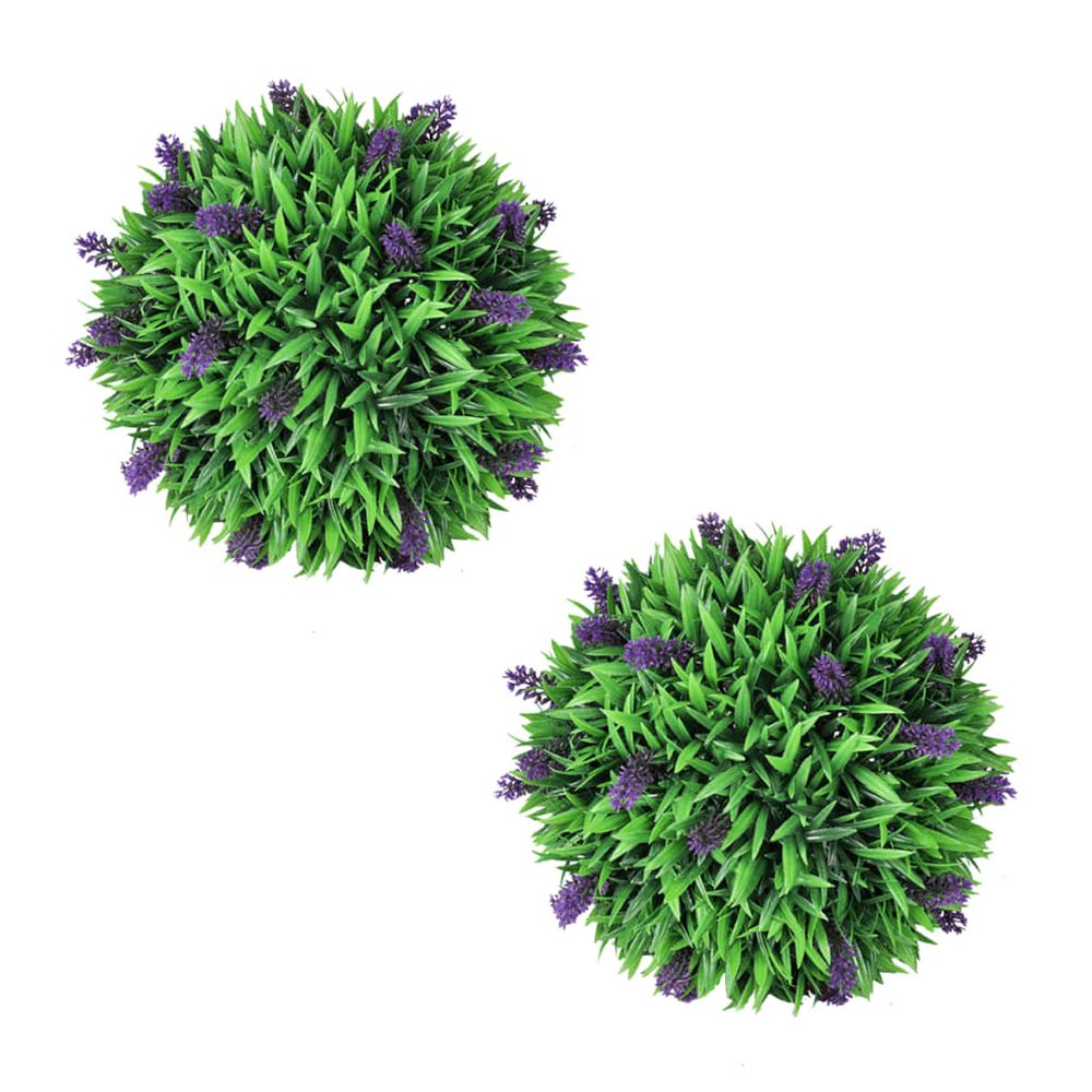 2 BOULES DE LAVANDE ARTIFICI 2-(869037)